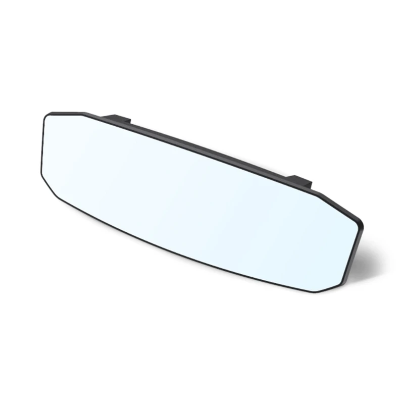 

Full Expansive View Car Interior Mirror, Wide Borderless Curved Glass Lens for Baby Safety Child Monitoring X37F