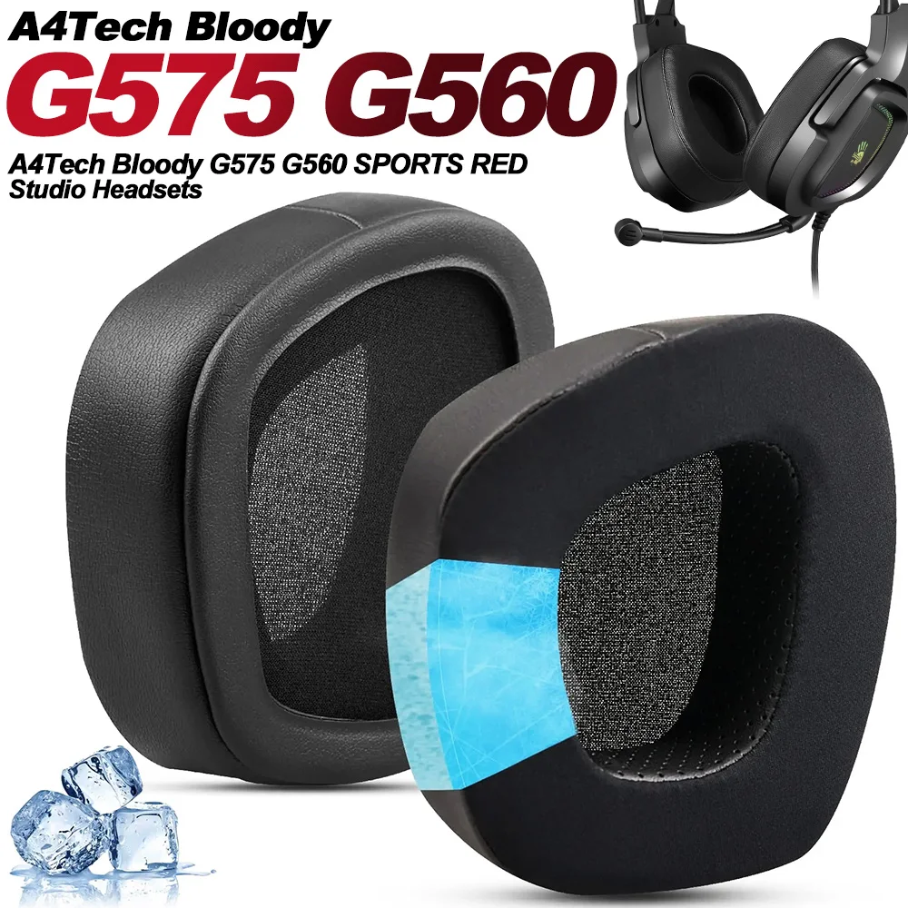 Замена для A4Tech Bloody G570 G575 G560, беспроводная повязка на голову, амбушюры, подушечки для наушников, протеиновые наушники