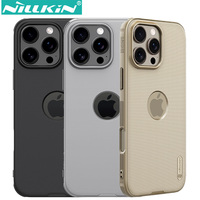 Nillkin For ​iPhone 16 Pro Max/15 Pro/15 Plus/14 Pro/14 Plus/13 Pro/12 Pro Super Frosted Shield Pro Hard phone case shell TPU PC