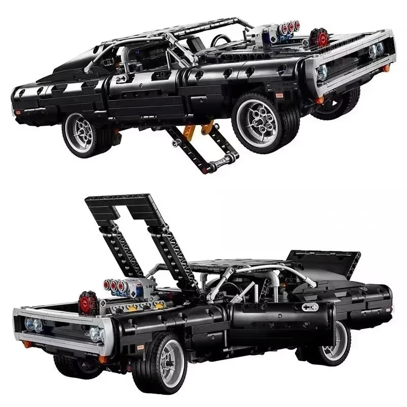 

Kalein Technical Dodge1:8 Mechanical Group Sports Car model Building Blocks Fast and Furious Set Assembled Toy Boy Birthday Gift