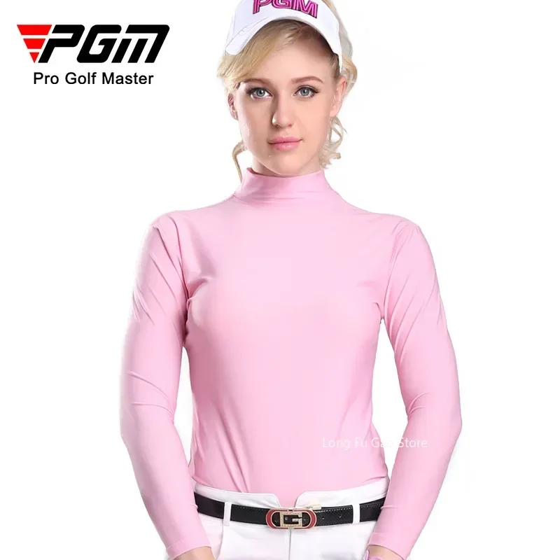 PGM Golf Apparel Women\'s Clothing Sun Protection Underlay Long Sleeve T-shirt Clothing