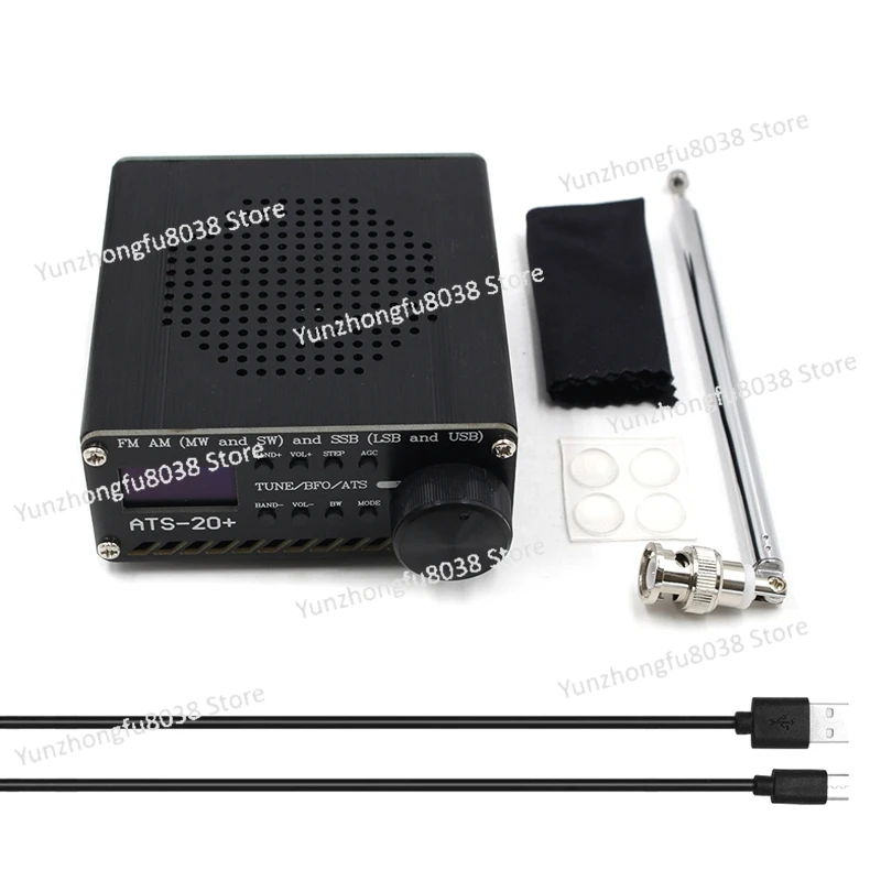 

Новый вседиапазонный радиоприемник ATS-20+ Plus SI4732 DSP SDR Приемник FM AM (MW и SW) SSB (LSB и USB)