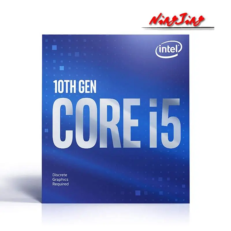 معالج وحدة معالجة مركزية Intel-Core i5 10400F ، 6 نواة ، 12 خيط ، 65 واط ، LGA1200 ، محكم الغلق ومبرد ، جديد ، 10400F ، GHz