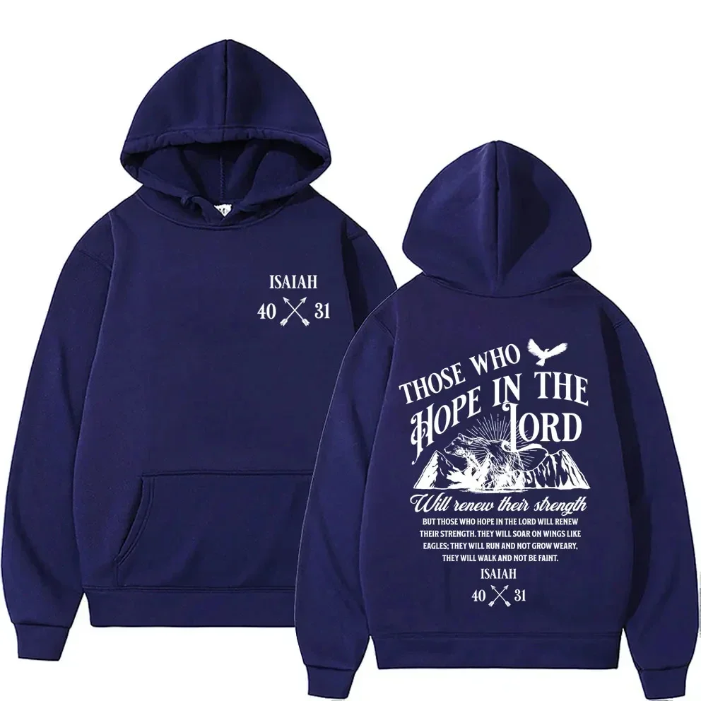 Men Women\'s Clothing Fashion High Street Sweatshirts Autumn/Winter Fleece Warm Hoodie Y2K Christian Jesus Letters Print Hoodies