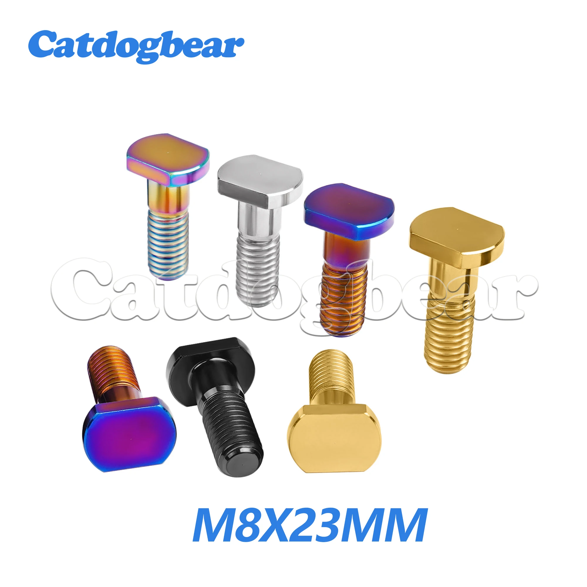 

Catdogbear Titanium T Bolt M8x23mm Motorcycle Sprocket Screw for Ducati