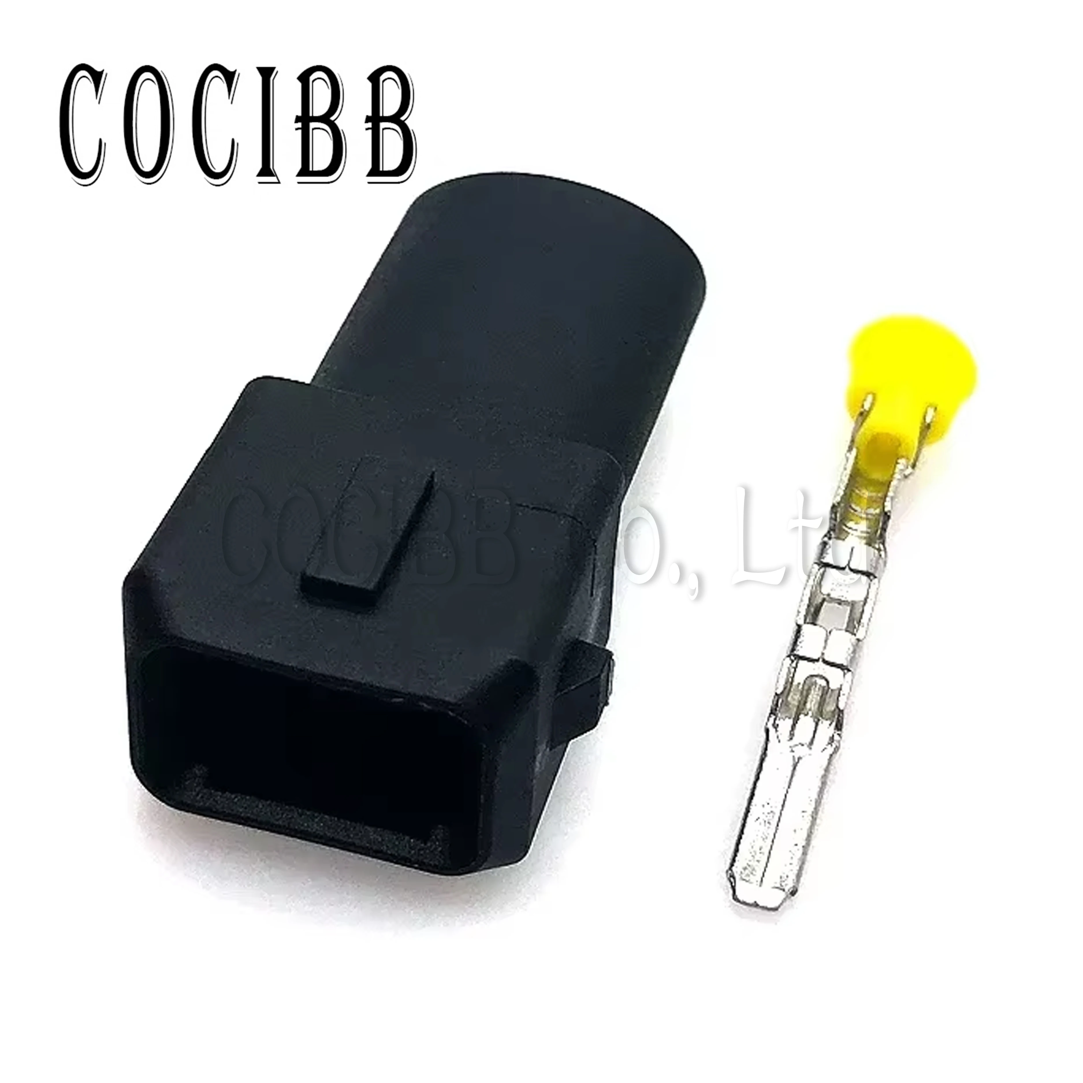 

1 Set 2 Pin Male Female Car Fuel Injector Connector Auto Waterproof Junior Power Plug With Sealed Rubber Boot For Cars