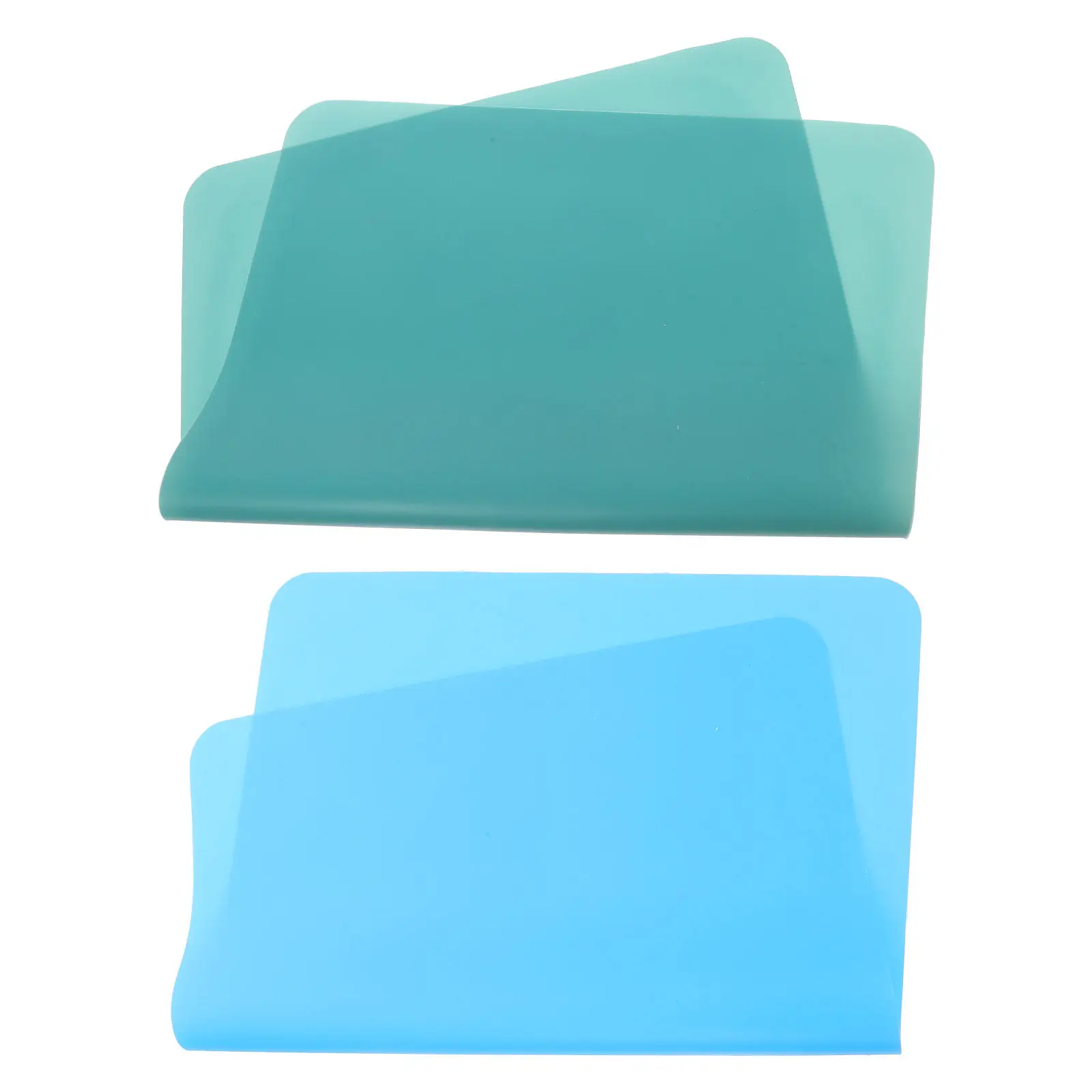 

2Pcs Silicone Sheet for Crafts Heavy Duty Epoxy Silicone Pad DIY Resin Table Mat Jewelry Casting Mold Nonstick Craft Mat