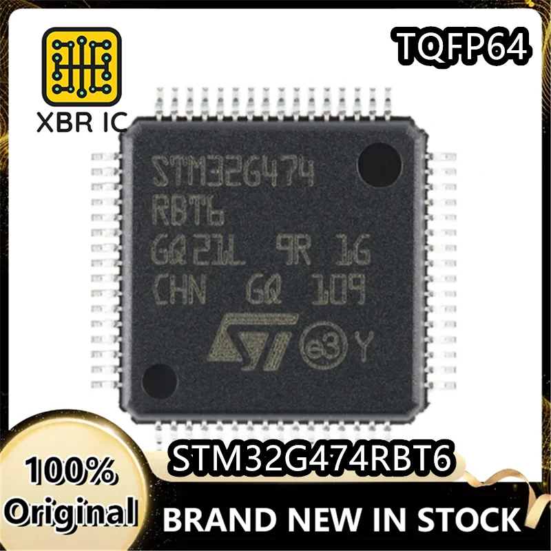 

(1/10 piece) STM32G474RBT6 LQFP-64 ARM Cortex-M4 32-bit microcontroller-MCU New original authentic spot fast delivery