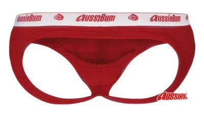 Mutandine traspiranti da uomo nuove ritaglio posteriore comodo scomparto tridimensionale slip a vita bassa mutandine di cotone aussiebum