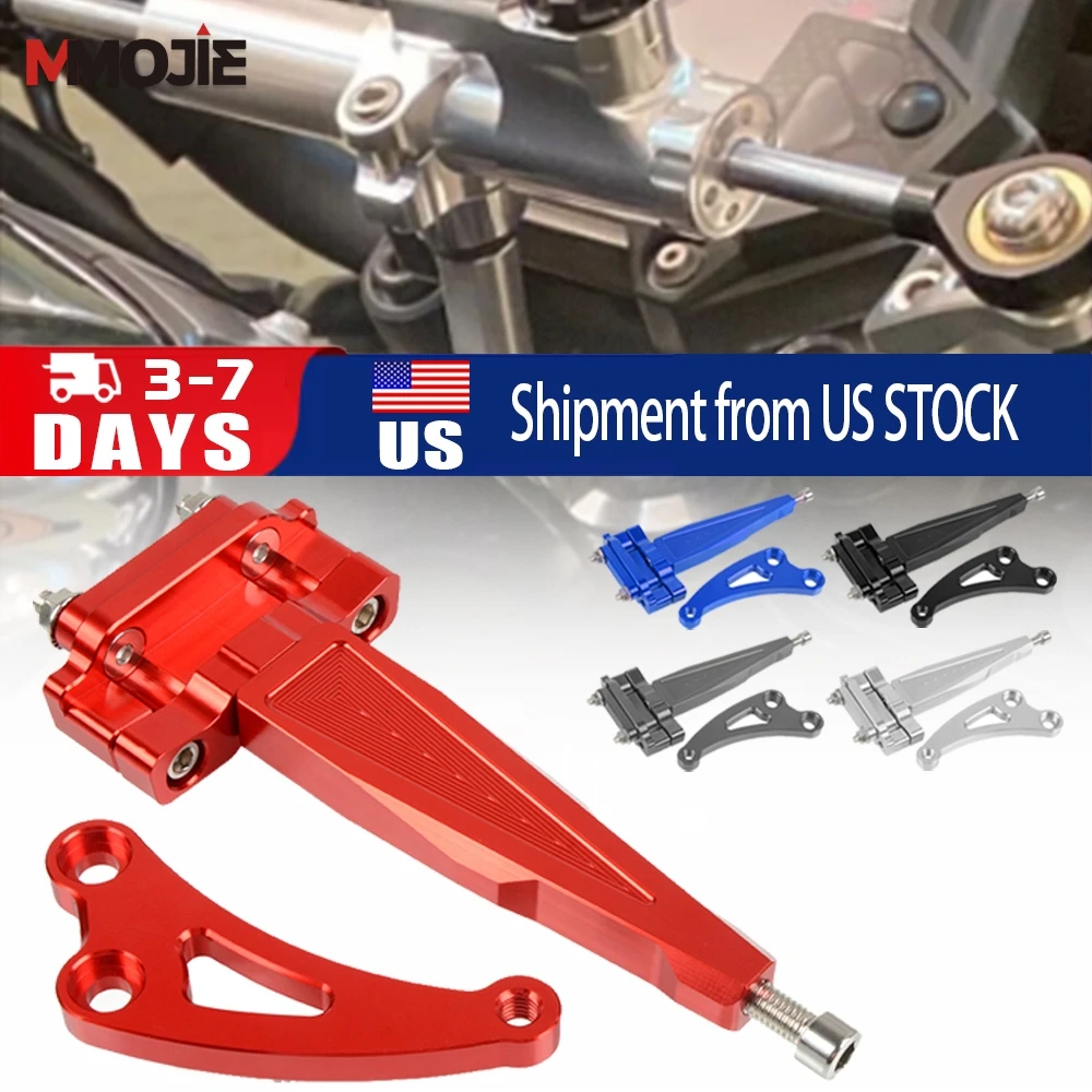 

Motocross CNC Steer Support For HONDA CB650F 2014 - 2019 Motorcycle Damper Steering Stabilize Damper Bracket Mounting Holder Kit
