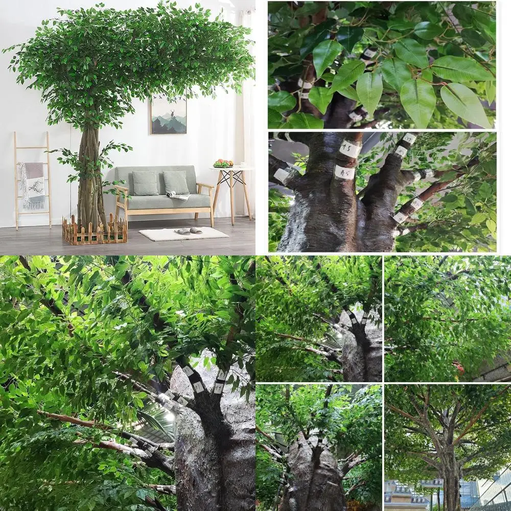 شجرة بانيان صناعية كبيرة للاستخدام الداخلي/الخارجي للمنزل والفنادق والمساحات البيع بالتجزئة