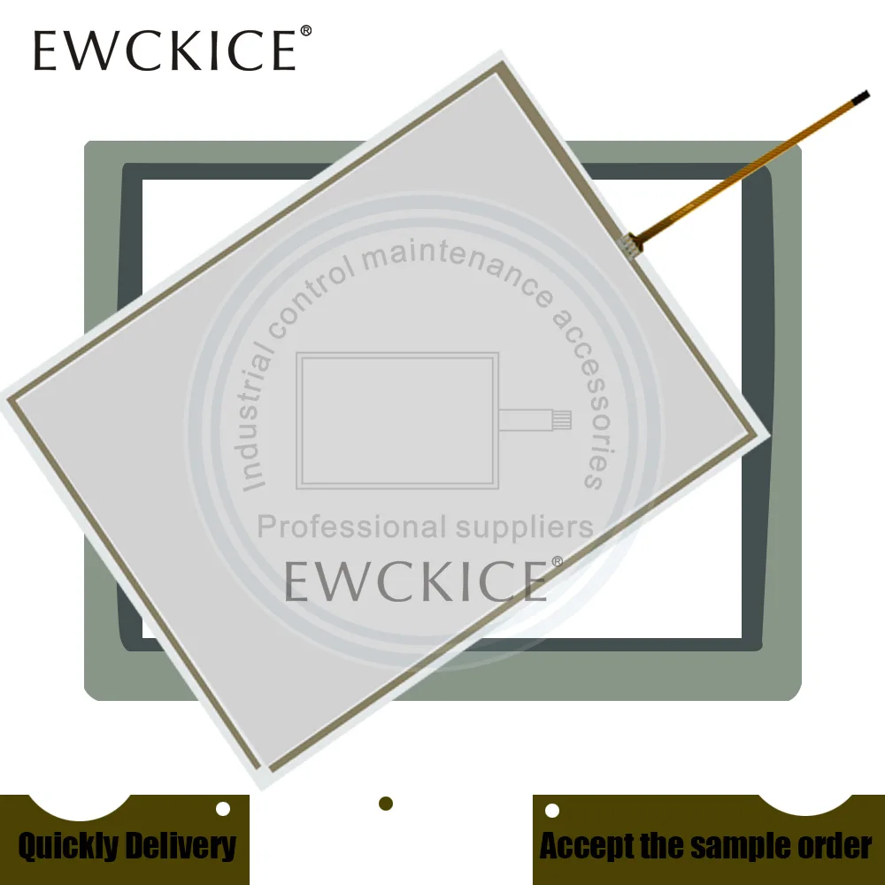 

NEW 2711P-T15C22D9P HMI 2711P-T15C22D9P-A 2711P-T15C22D9P-B PLC Touch screen AND Front label Panel Film