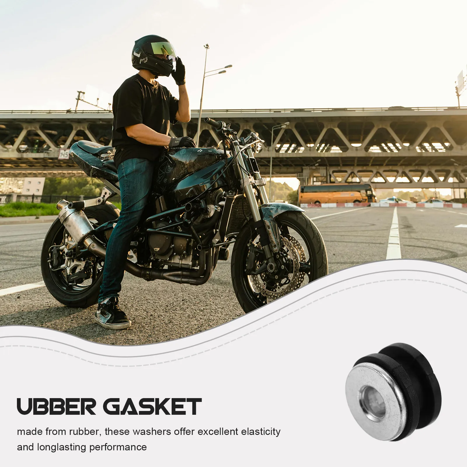 ชุดปะเก็นยางสำหรับมอเตอร์ไซค์  - Gasket Mount Kit บทวิจารณ์และราคา