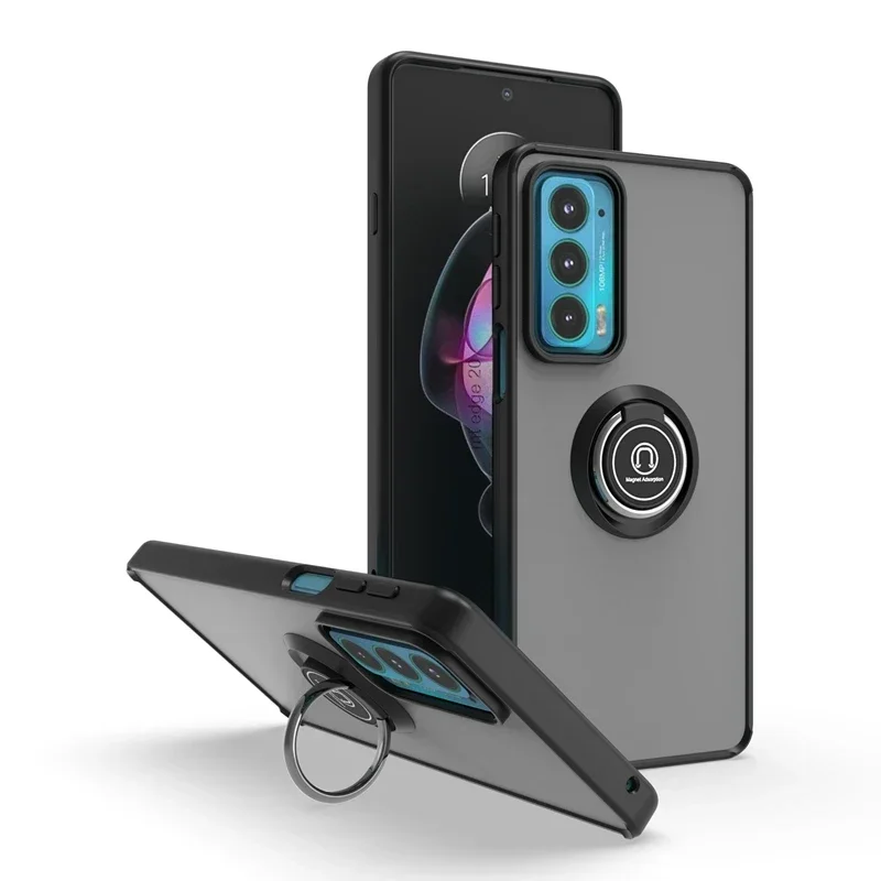 Funda con soporte de rotación 360 para Motorola Edge 20, funda magnética para vehículo, Moto Edge 20 Lite 20 Pro, Maleta Moto Edge 30 40 Pro