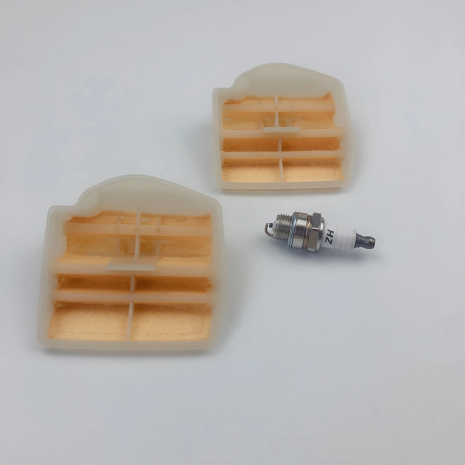 3 sztuk/zestaw filtr powietrza świeca zapłonowa dla Husqvarnas 445 450 Rancher 450 E II 445E II Chainsaw wymienić 544080802 544080803 503443201