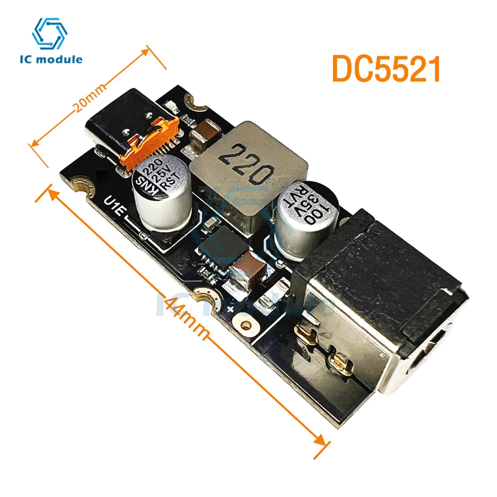 PD65W Fast Charging Module Type-C Interface PD3.1 PPS Fast Charging QC3.0 SCP