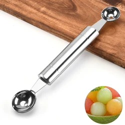 Watermelon Melon Fruit Scooper Dig Ball Ice Cream Digger Scoop Tools Spoon Cookie Melon Baller Scoop Fruit Dishes Tool