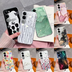Clear Case For Vivo V40 Lite V40SE Y200 Y300 Simple Back Cover For Vivo V 40 Lite V40 SE 80W Soft Clear Anti Drop Phone Housing