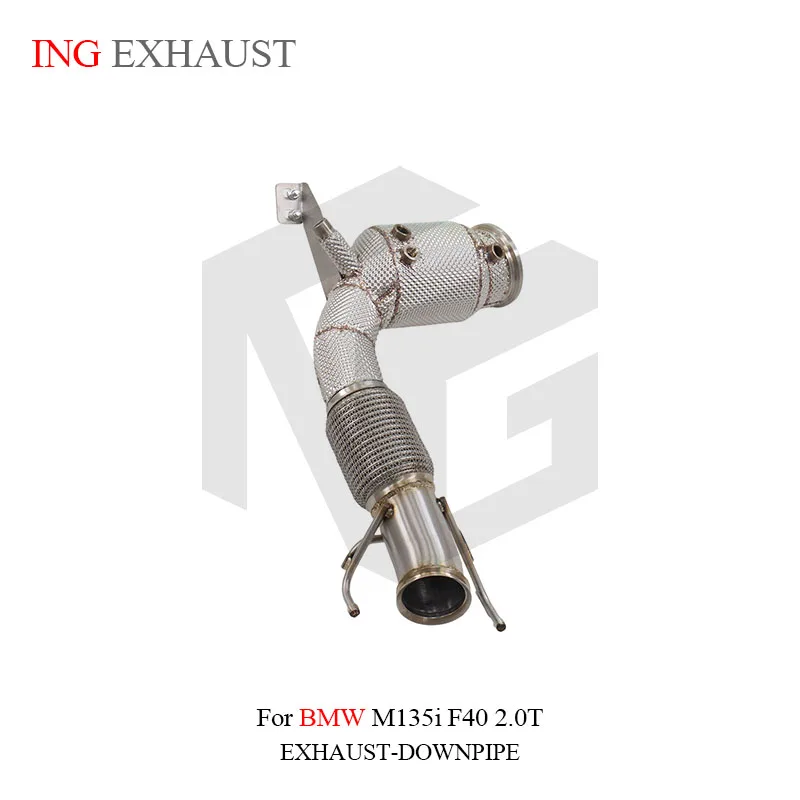

High Flow Downpipe Header for BMW M135i F40 2.0T B48 Engine Turbo Upgrade Performance Exhaust System