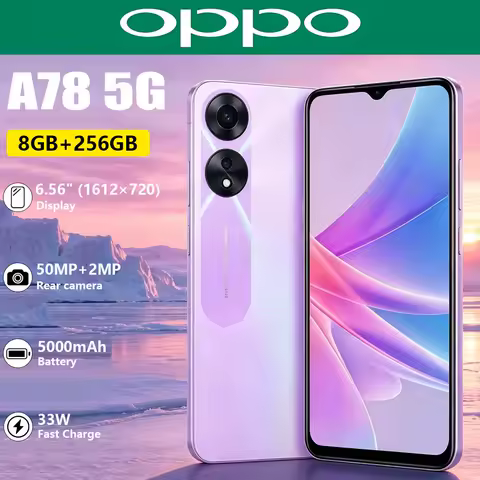 2026 New OPPO A78 5G Dual-SIM Unlocked Phone 8GB+2...