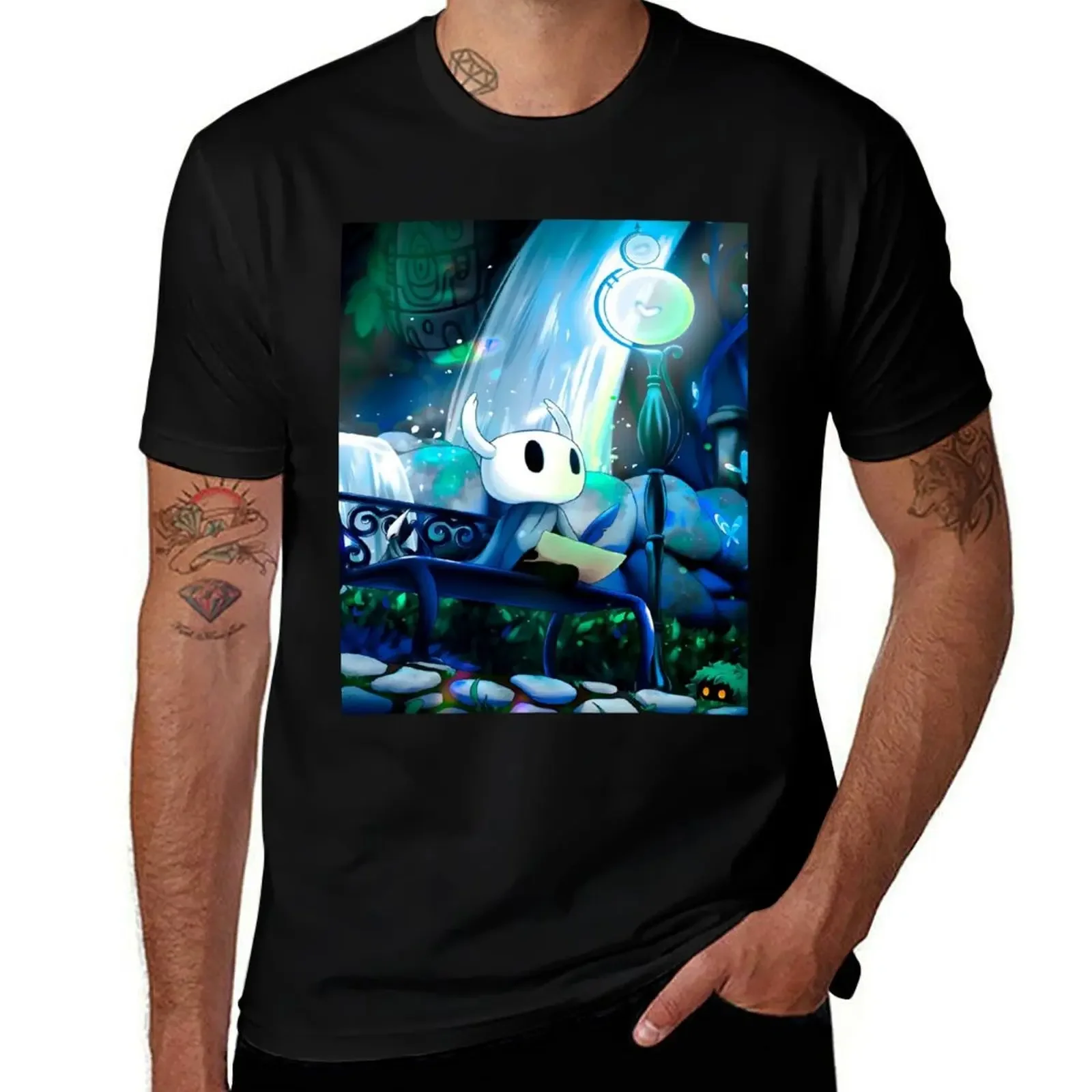 hollow knight T-Shirt Aesthetic clothing summer tops anime shirt tee shirts for men