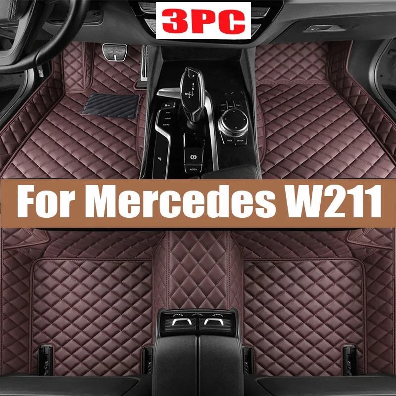 

Car Floor Mats For Mercedes W211 2005-2009 DropShipping Center Auto Interior Accessories 100% Fit Leather Carpets Rugs Foot Pads