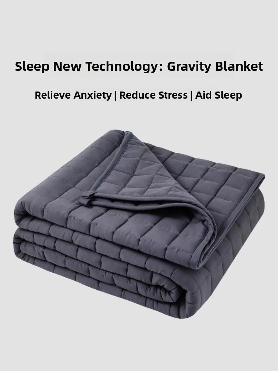 Gravity Blanket Ultra Gravity Blanket Anxiety Depression Stress Relief Sleep Aid Duvet Cover Machine Washable Four Seasons