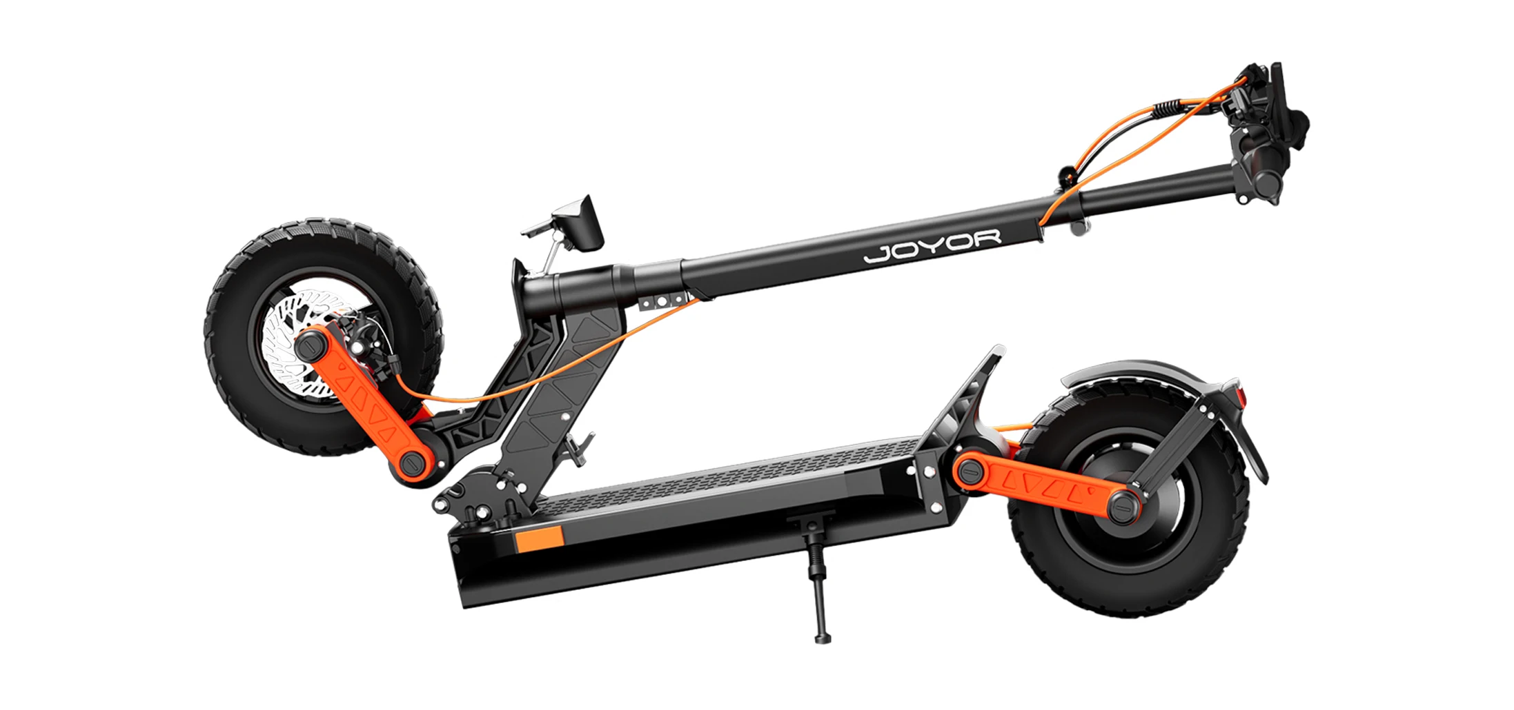 JOYOR S5 ABE Elektroroller für Erwachsene 48V13AH Akku Faltbar 10 Zoll Luftreifen Urban Commuting City E-Scooter – Detail 2