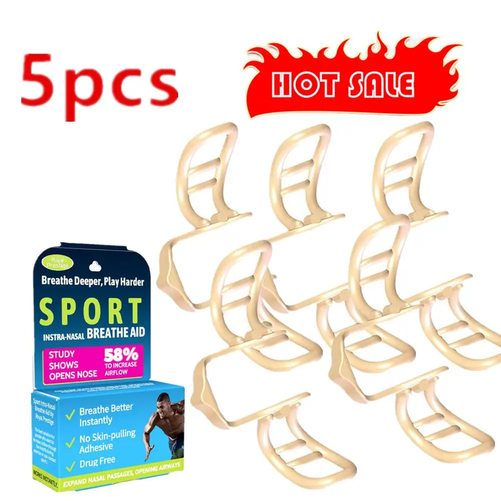 5PCS Nasal Breathing Dilators Magnetic Nasal Strips Increase Air Improve Sleep Quality Reduce Snoring