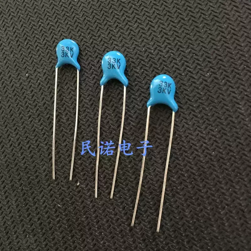 10-100pcs high-voltage ceramic capacitor 331 3KV 0.33NF 330PF 3000V