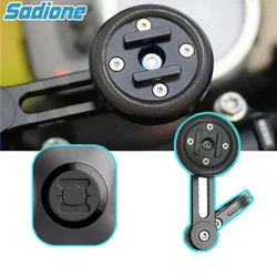 Soporte de Teléfono Universal antivibración con adhesivo adaptador para Moto, soporte de teléfono inteligente, Junta antichoque, soporte de conexión