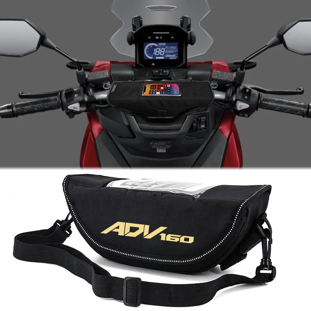 

For HONDA ADV160 adv160 ADV adv Motorcycle accessory Waterproof And Dustproof Handlebar Storage Bag navigation bag