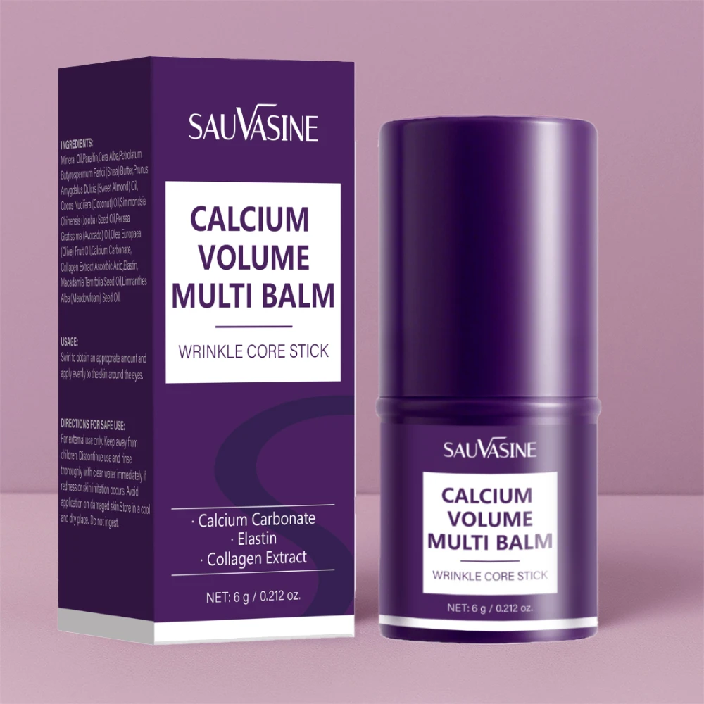 Calciumvolumen-Multi-Balsam zur Glättung feiner Linien, strafft und strafft den Augenhautstab für Unisex, hellt die Haut auf und spendet Feuchtigkeit – Detail 5