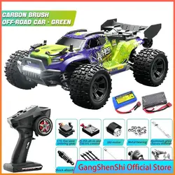 WLtoys 1:18 SCY 18101 40 KM/H 4WD RC auto con telecomando a LED auto ad alta velocità Drift Monster Truck per bambini VS 144001 giocattoli