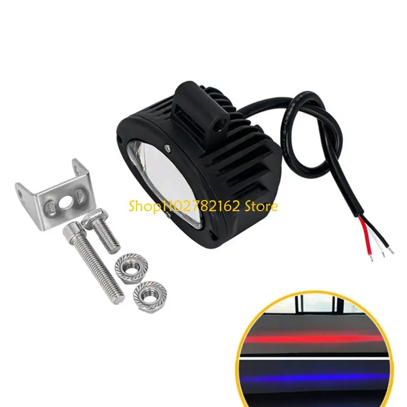 547B Forklift LED Warning Light 30W Floor Guide Lamp Simple Installs for Warehouses