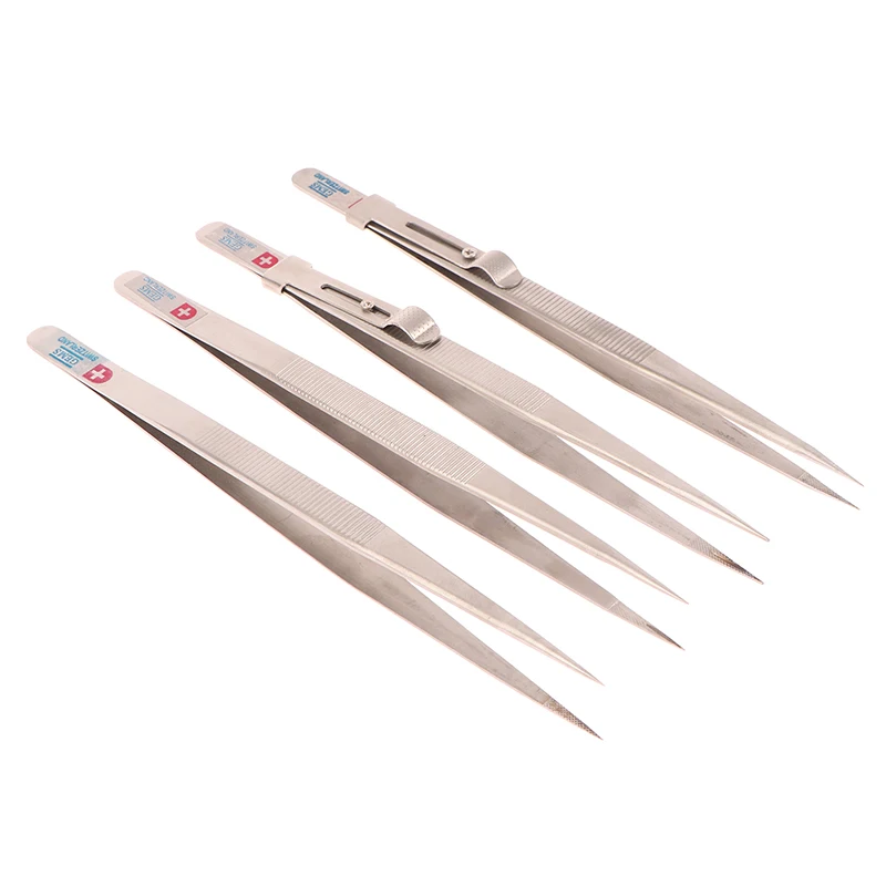 

Jewelry Making Tool Tweezers Concave Groove Diamond Stainless Steel Adjustable Craft Tools For Jeweler
