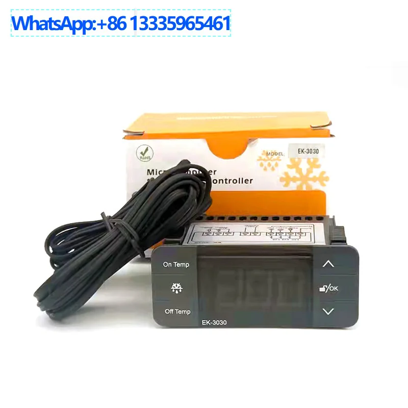 

Factory direct sales, temperature controller EK-3030 touch screen defrosting fan delay intelligent thermostat