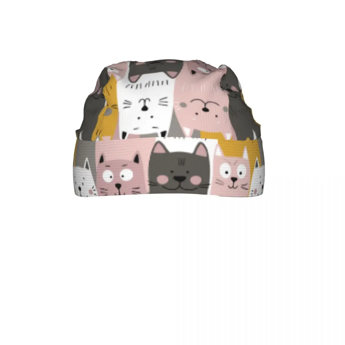 Quick-drying Bandana Sun Protection Headscarf Cute Kitten Scandy Cats Sport Running Cycling Cap