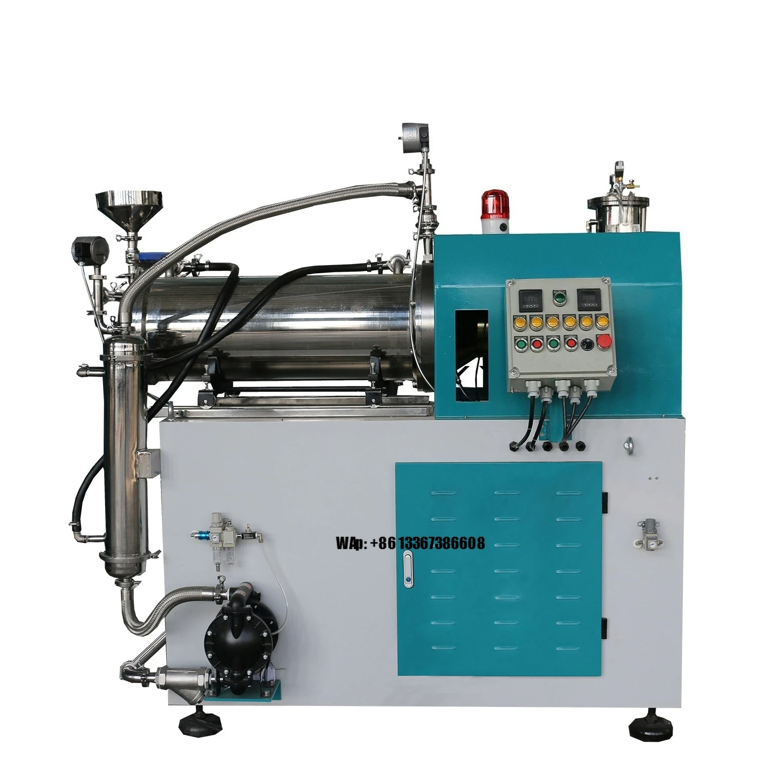 

60L Disk Sand Mill for Pesticide SC/ OD, Liquid Fertilizer, Fungicide Making Sand Mill