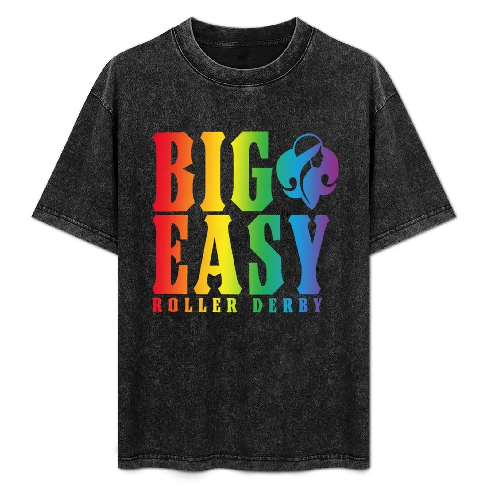 Camiseta Big Easy Roller Derby Pride, camiseta con estampado artístico de tendencia