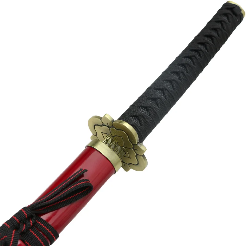 104 cm/40,94 pollici Tohken Ranbu Spada medievale Katana Modello Puntelli Periferiche di gioco Cosplay Artigianato in legno Forniture per feste Regali di festa