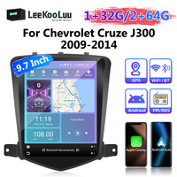 LeeKooLuu Android Car Radio Stereo 9.7 inch GPS Bluetooth Wifi Carplay for Chevrolet Cruze J300 2009-2014 Auto Multimedia Player
