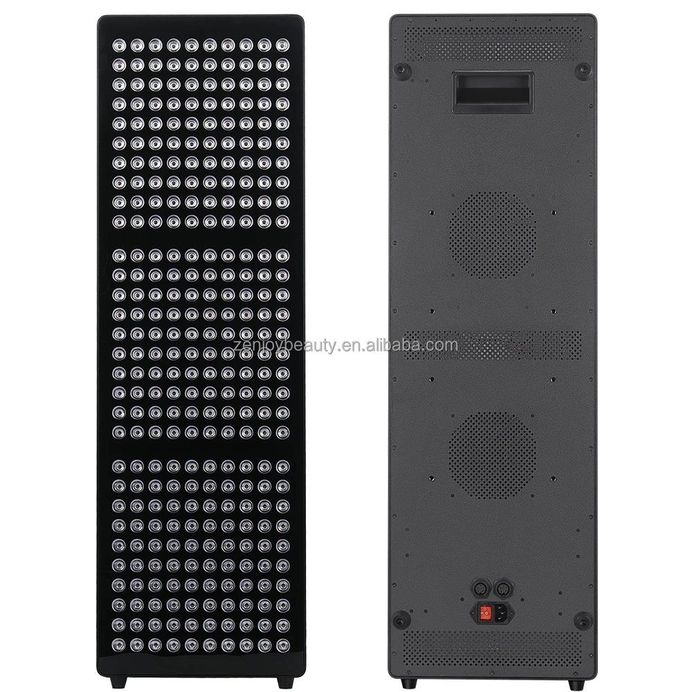 Zenjoy Red Light Therapy Panel 1500W 660nm/850nm 300LED Black Shell Home Bed Therapy CE Certified