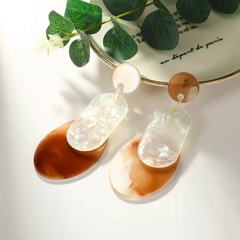 

DIY accessories Face thin Korean niche design earrings Internet celebrity temperament women's earrings French elegant delicate e