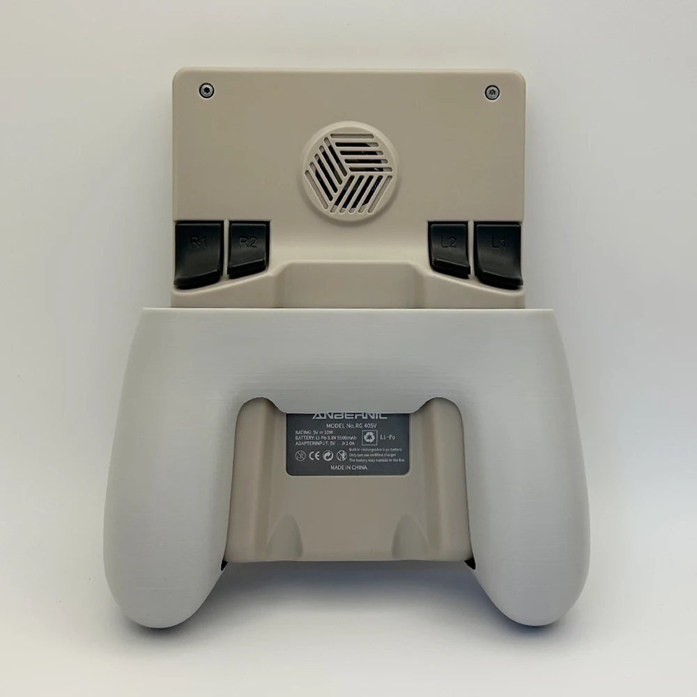 Ergonomic Grip for ANBERNIC RG405V and RG406V Game Consoles description 2