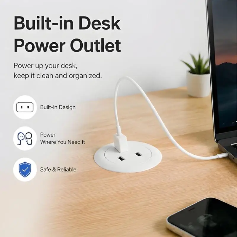 

Electrical Outlet With USB And quick charging For Desk Type C preferences For D2RD