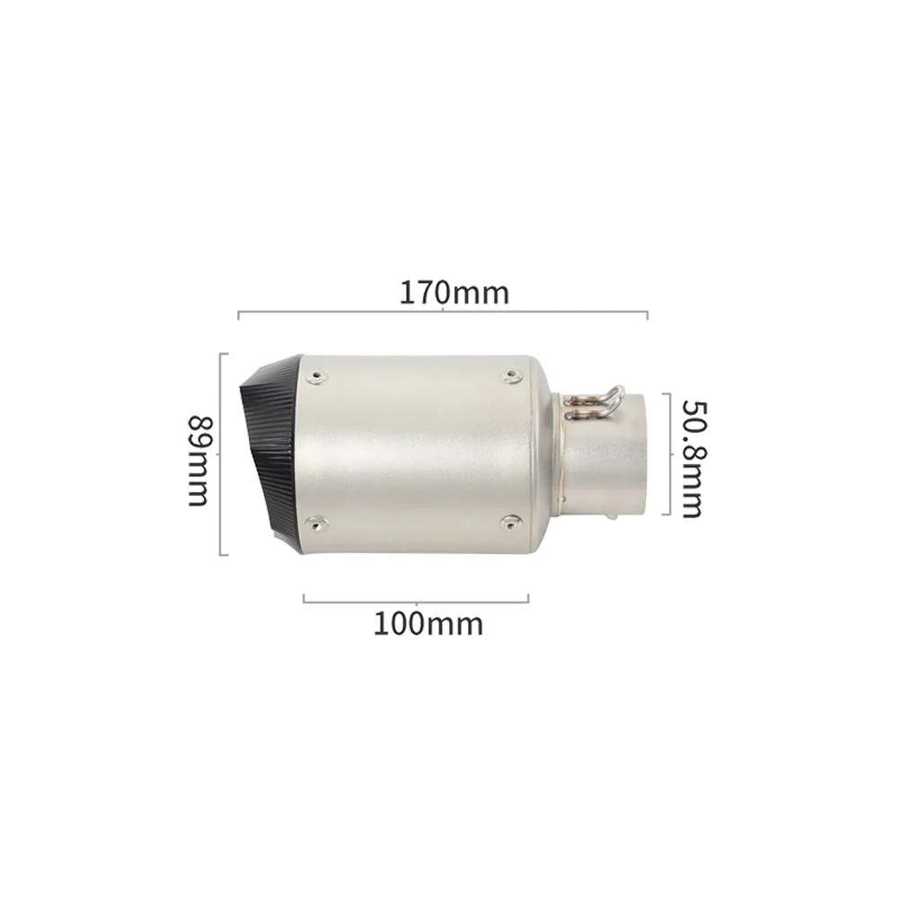 Auspuffsysteme für Yamaha YZF R3 2021-2024 MT-03 Auspuffkrümmer Komplettes System Schalldämpfer Auspuffrohre – Detail 2