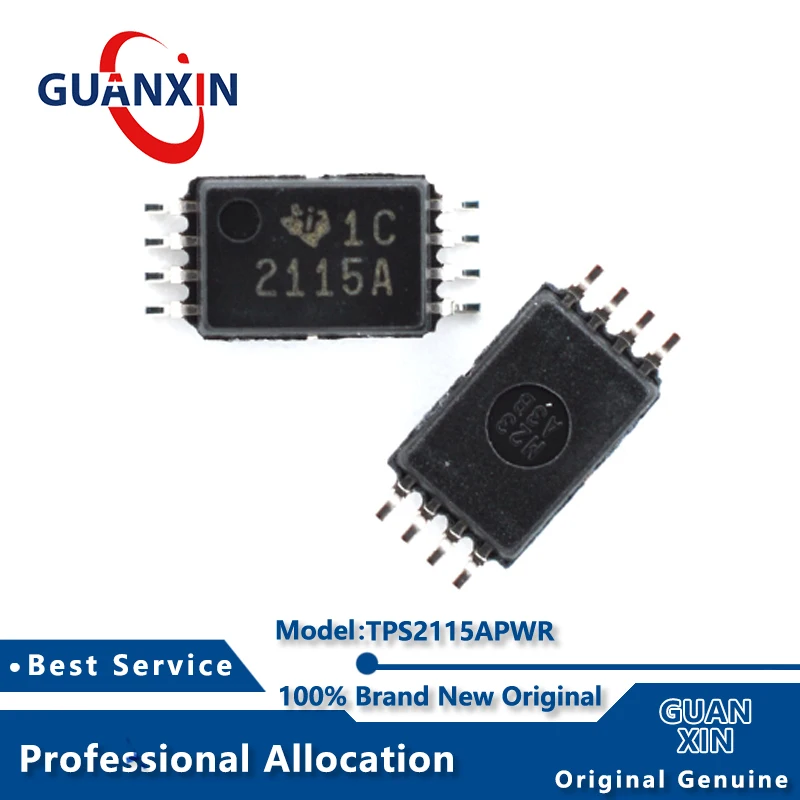 

100% New TPS2115APWR TPS2115APW TSSOP-8 Marking 2115A TPS2115
