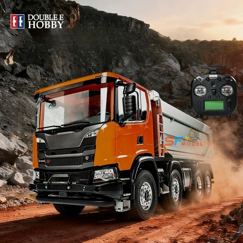 ダブルE G580 1/14 8x8 RC油圧ダンプトラック - Rc Hydraulic Dump Truck 8X8 Metal のレビューと価格