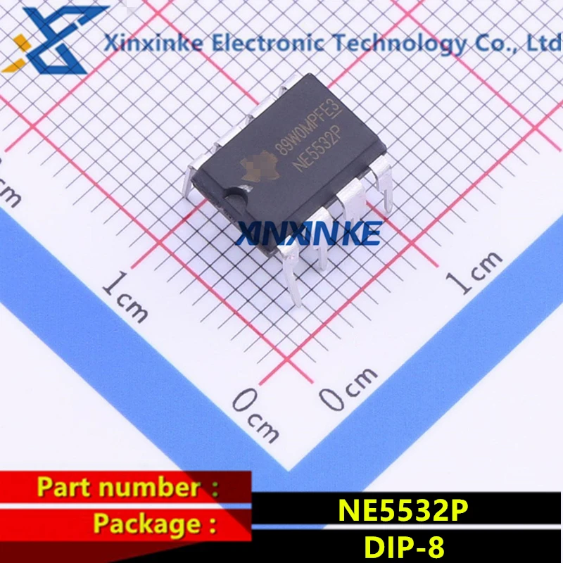 NE5532P NE5532 DIP-8 Operational Amplifiers - Op Amps Dual Low Noise Amplifier ICs Brand New Original